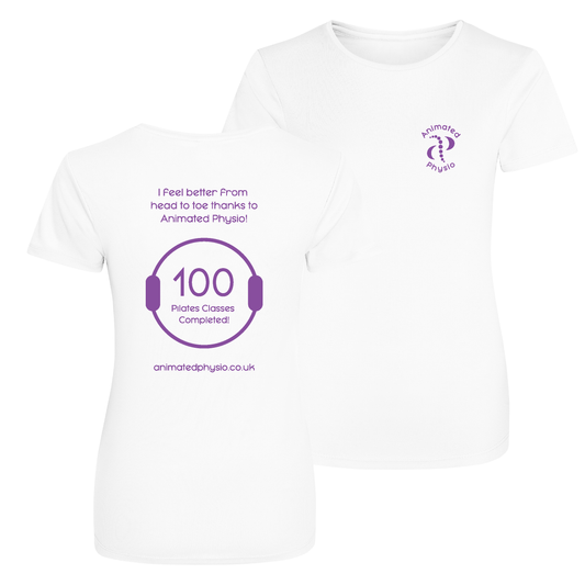 Animated Physio Performance Tee - 100 Classes