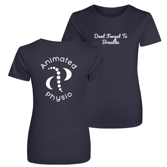 Animated Physio Ladies Performance Tee - STAFF