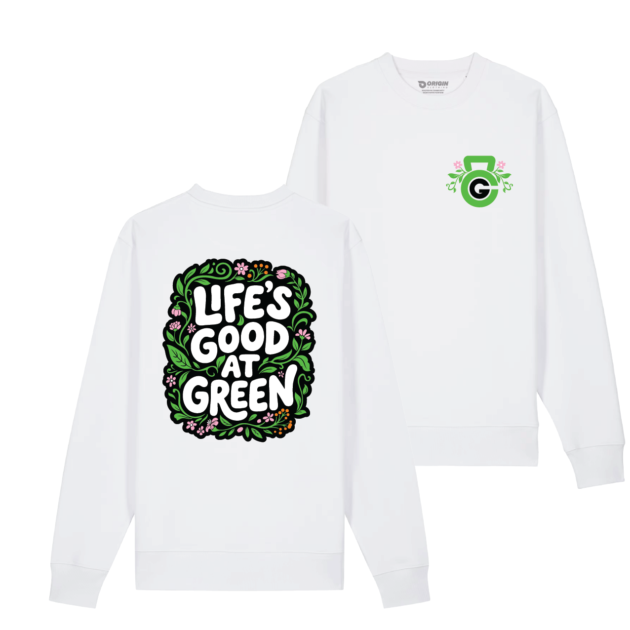 Green Lifes Good Apex Sweater