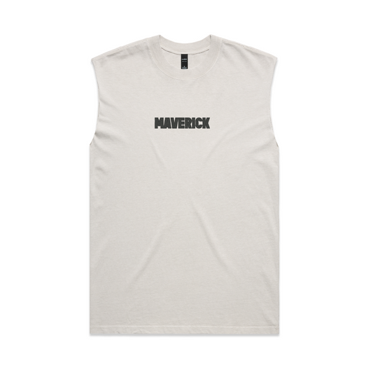 Maverick Strength Mens Embroidered Heavy Tank