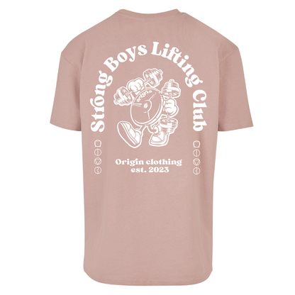 Strong Boys Lifting Club Oversized Tee