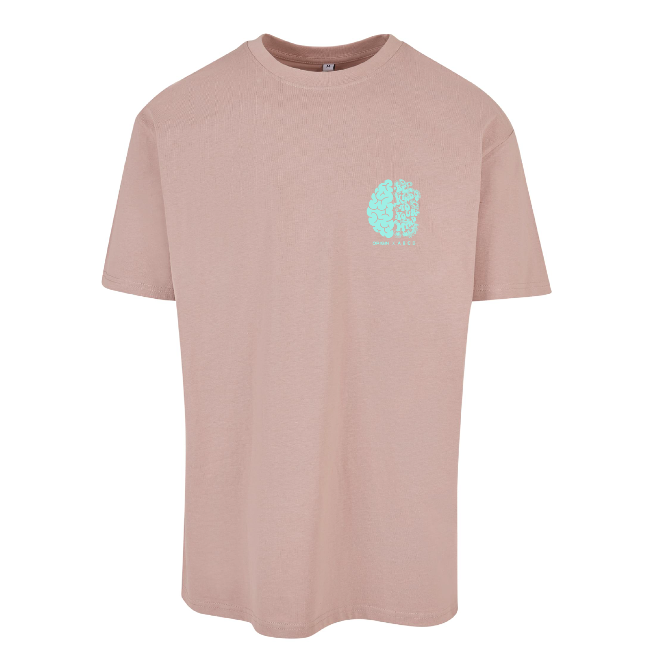 ORIGIN x ABCD Mental Health Matters Oversized Tee Rose Blue EDT