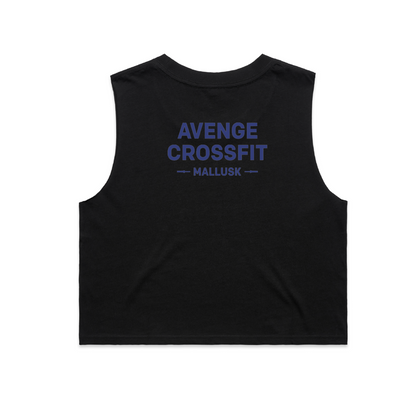 Avenge CrossFit Ladies Crop Tank