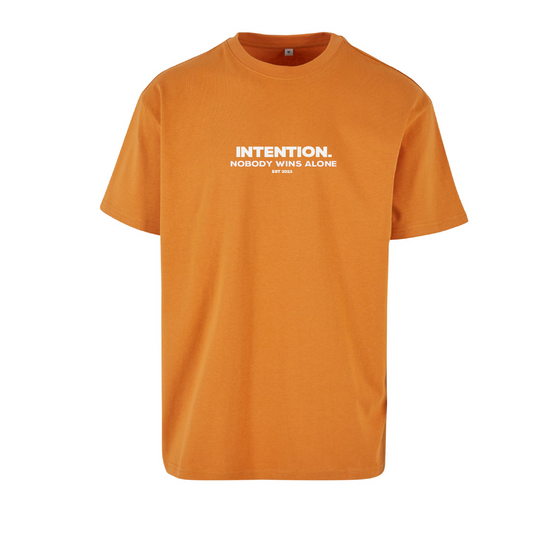 INTENTION. Marbs Orange Edition Heavyweight Oversize Tee