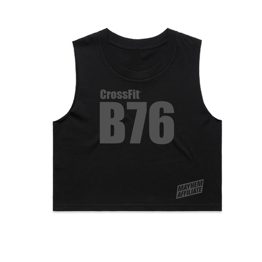 CrossFit B76 Ladies Crop Tank