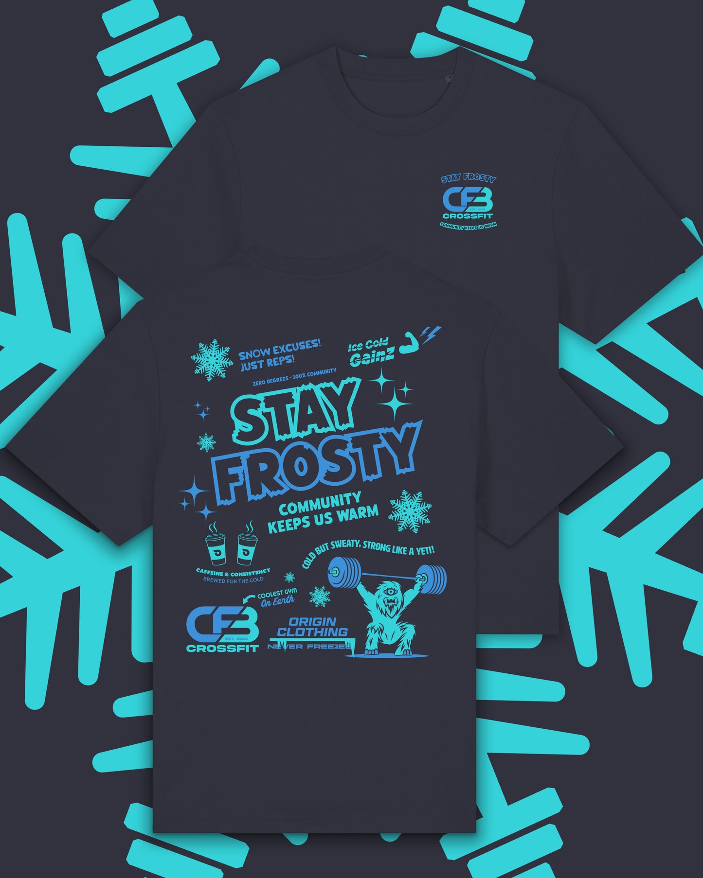 CrossFit Basingstoke Winter ‘25 Oversize Tee