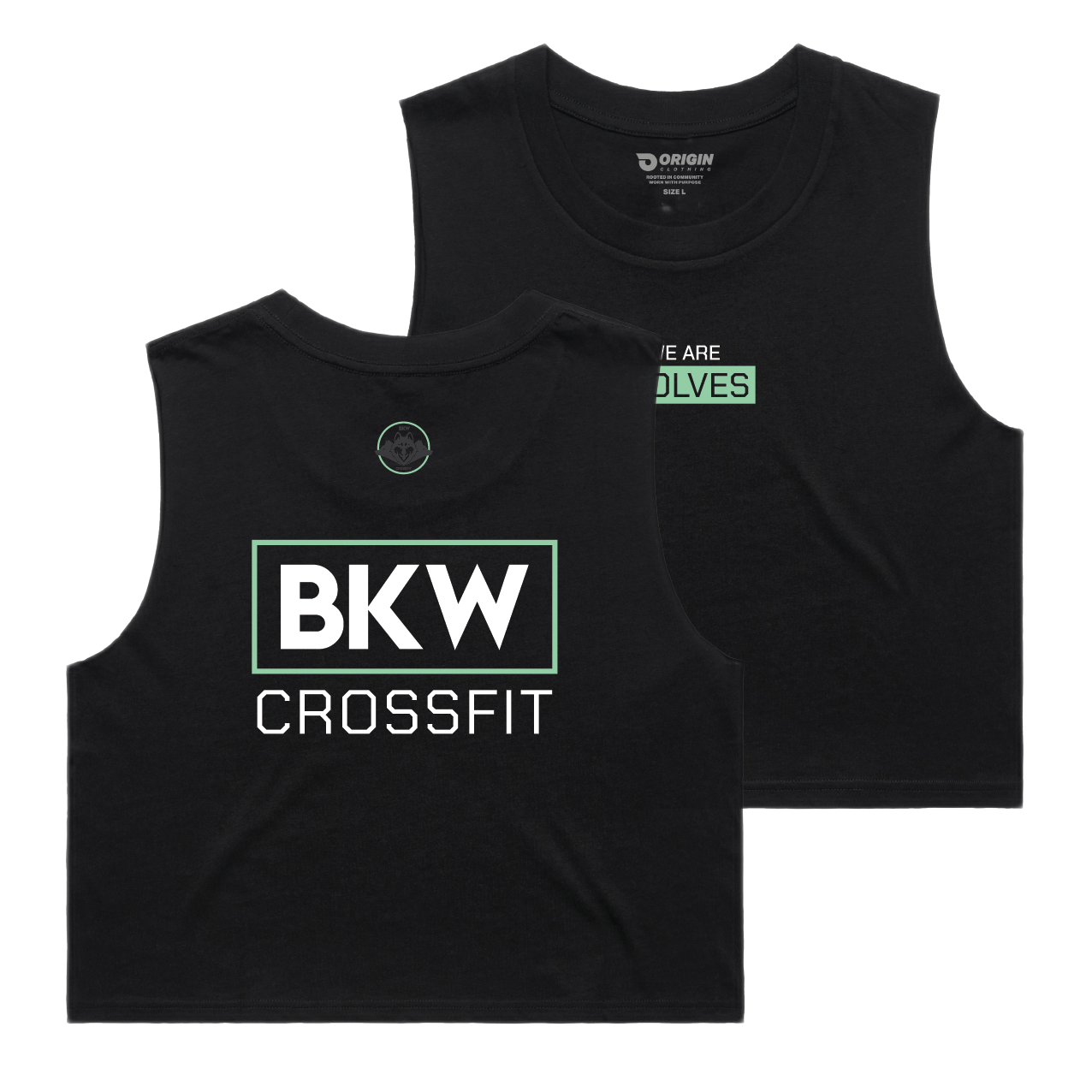 BKW CrossFit Staple Crop Tank