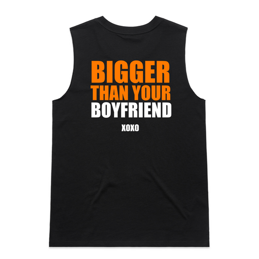 Webbers Gym 'Bigger than your boyfriend' tank