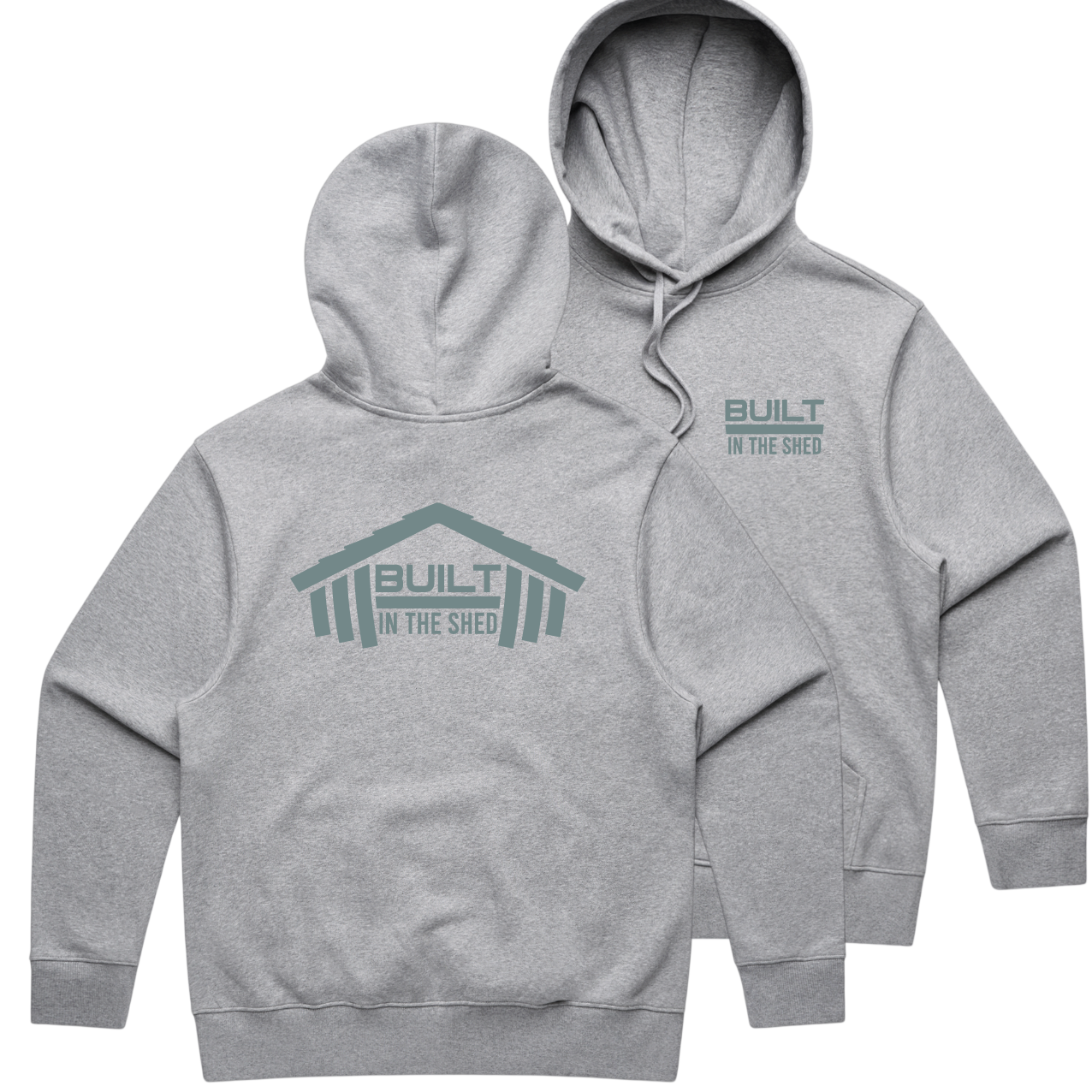 Built In The Shed Staple Oversize Hoodie