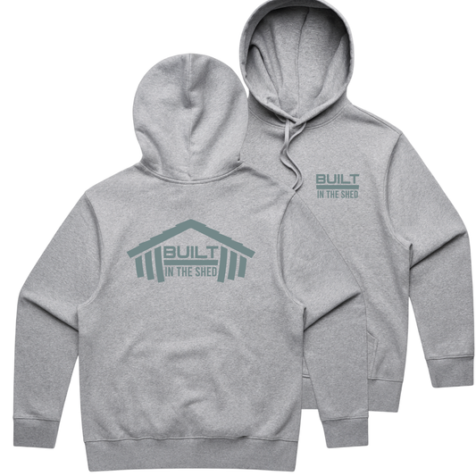 Built In The Shed Staple Oversize Hoodie