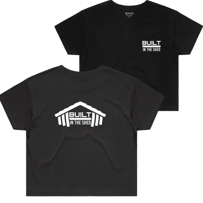 Built In The Shed Staple Crop Tee
