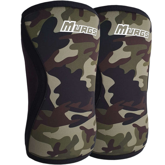 Murgs 7mm knee sleeves pair Camo