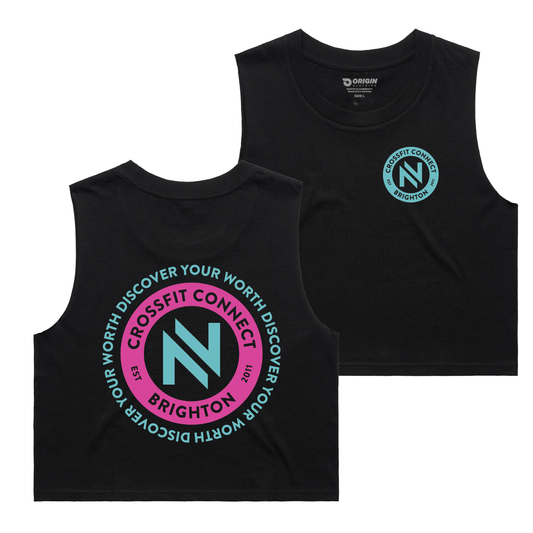 CrossFit Connect Ladies Staple Crop Tank