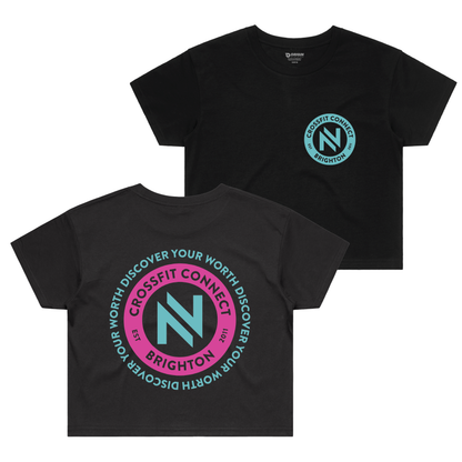 CrossFit Connect Ladies Staple Crop Tee