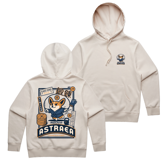 Astraea Japanese Manga Corgi Staple Heavyweight Oversize Hoodie
