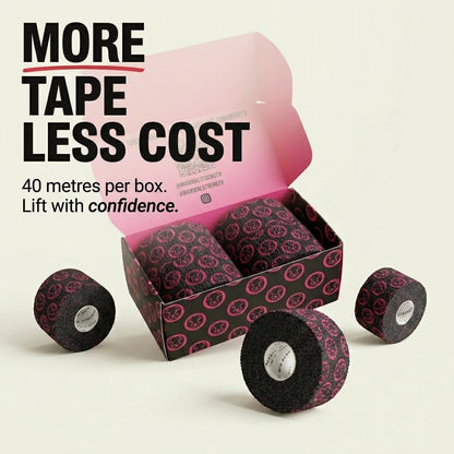 Mammal Tape - 10-Metre - Black/Pink - SPEC 2.0 (4 pack)