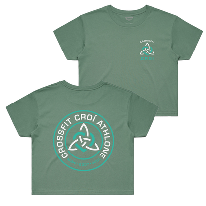 CrossFit Croi Athlone Ladies Staple Crop Tee