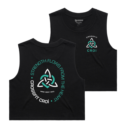 CrossFit Croi Strength Ladies Staple Crop Tank