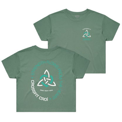 CrossFit Croi Strength Ladies Staple Crop Tee