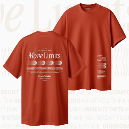 CrossFit WDN Move Limits A/W26 Drift Oversize Tee