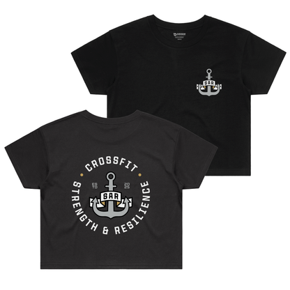 CrossFit SAR Staple Crop Tee Style 2