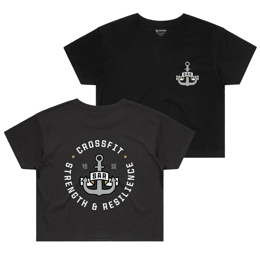 CrossFit SAR Staple Crop Tee Style 2