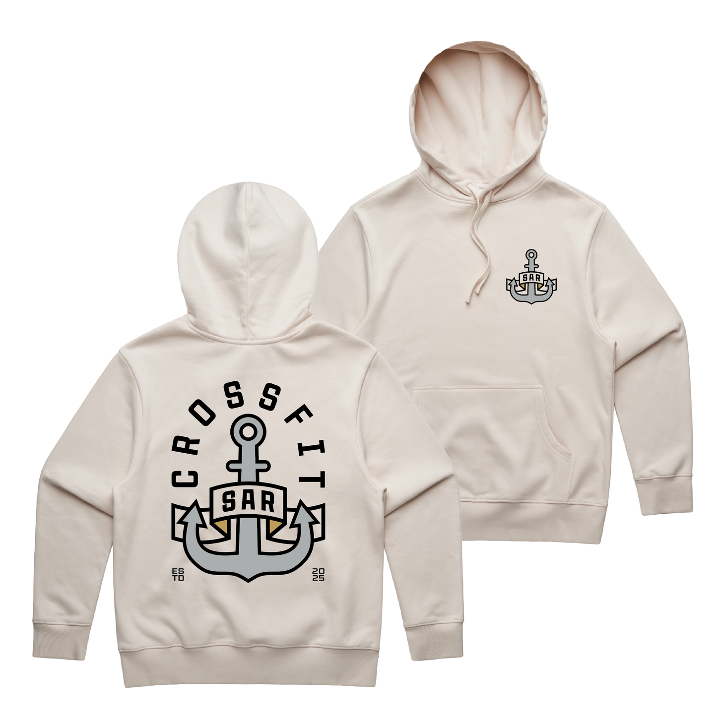 CrossFit SAR Staple Oversize Heavy Hoodie Style 3