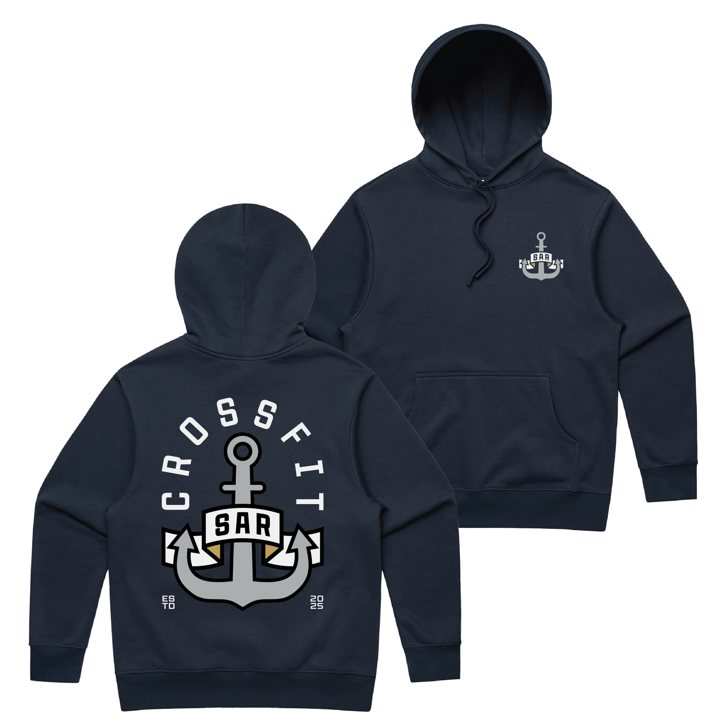 CrossFit SAR Staple Oversize Heavy Hoodie Style 3