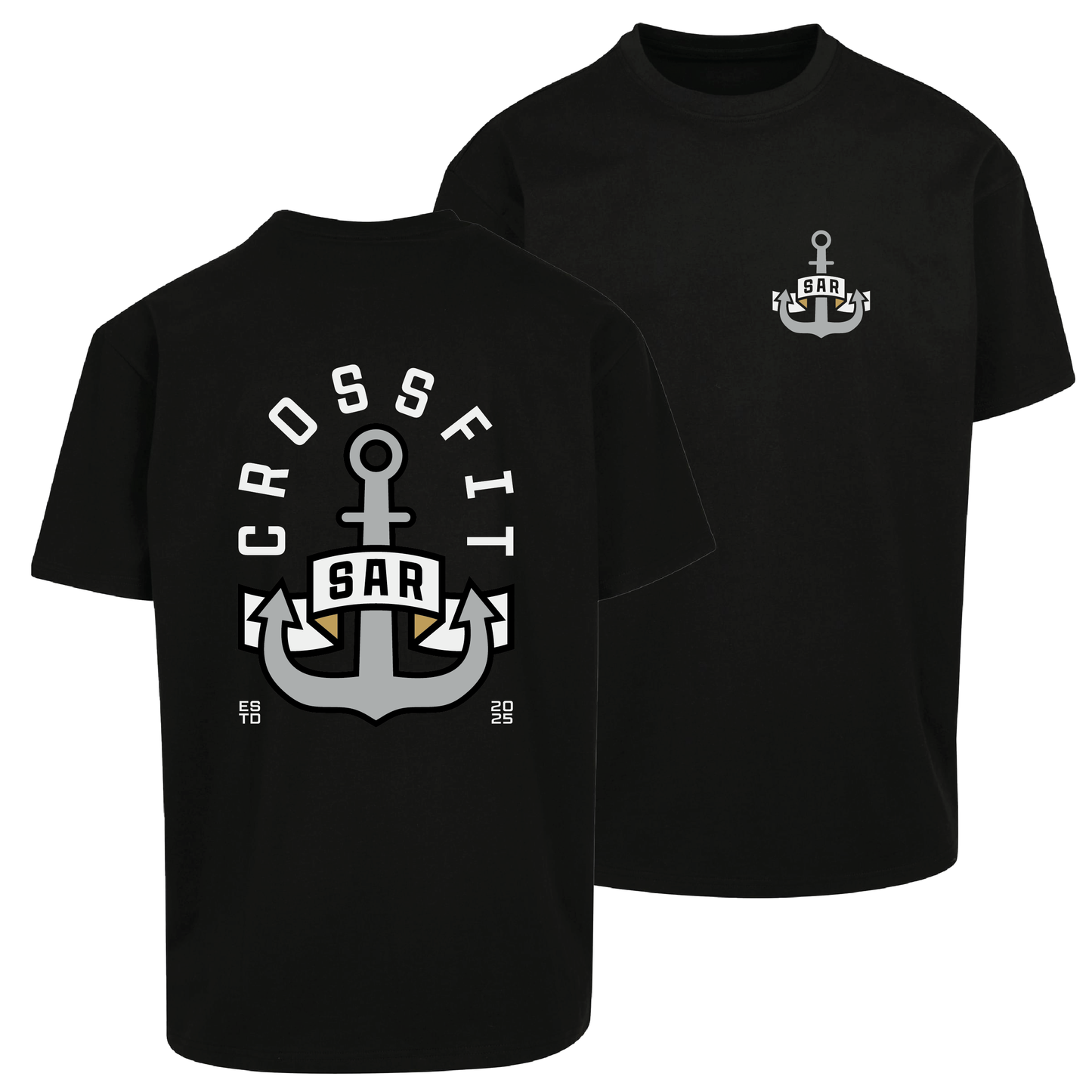 CrossFit SAR Core Oversize Tee Style 3