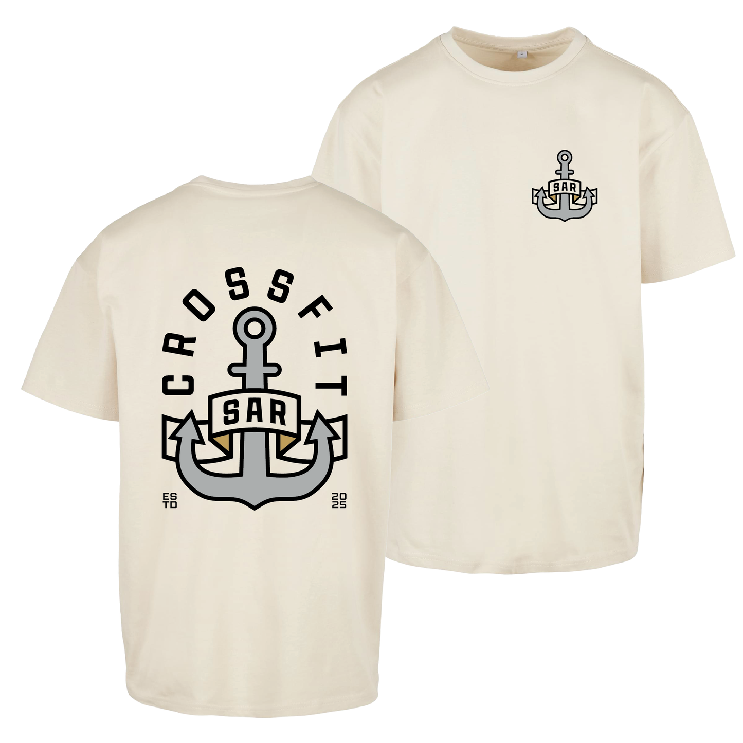 CrossFit SAR Core Oversize Tee Style 3