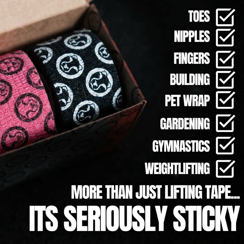 PRE ORDER: Mammal Tape 5-Metre Rolls - Thumb & Weightlifting Tape (3-Pack / Multi / 2.0 Spec) - SHIPPING THIS WEEK