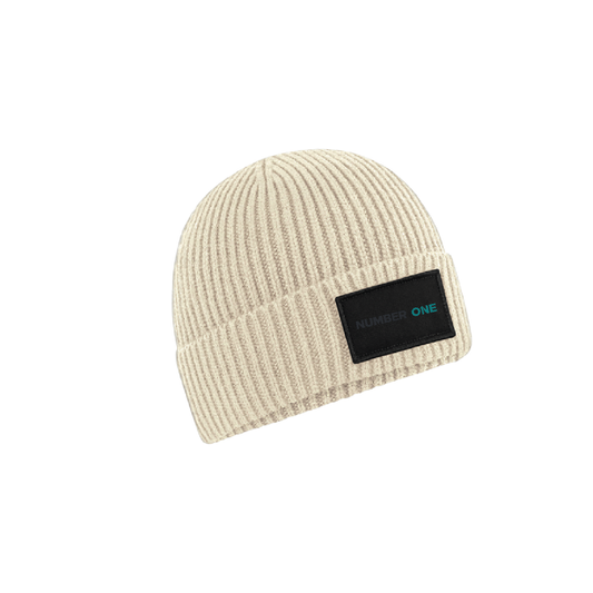 Number One Patch Beanie