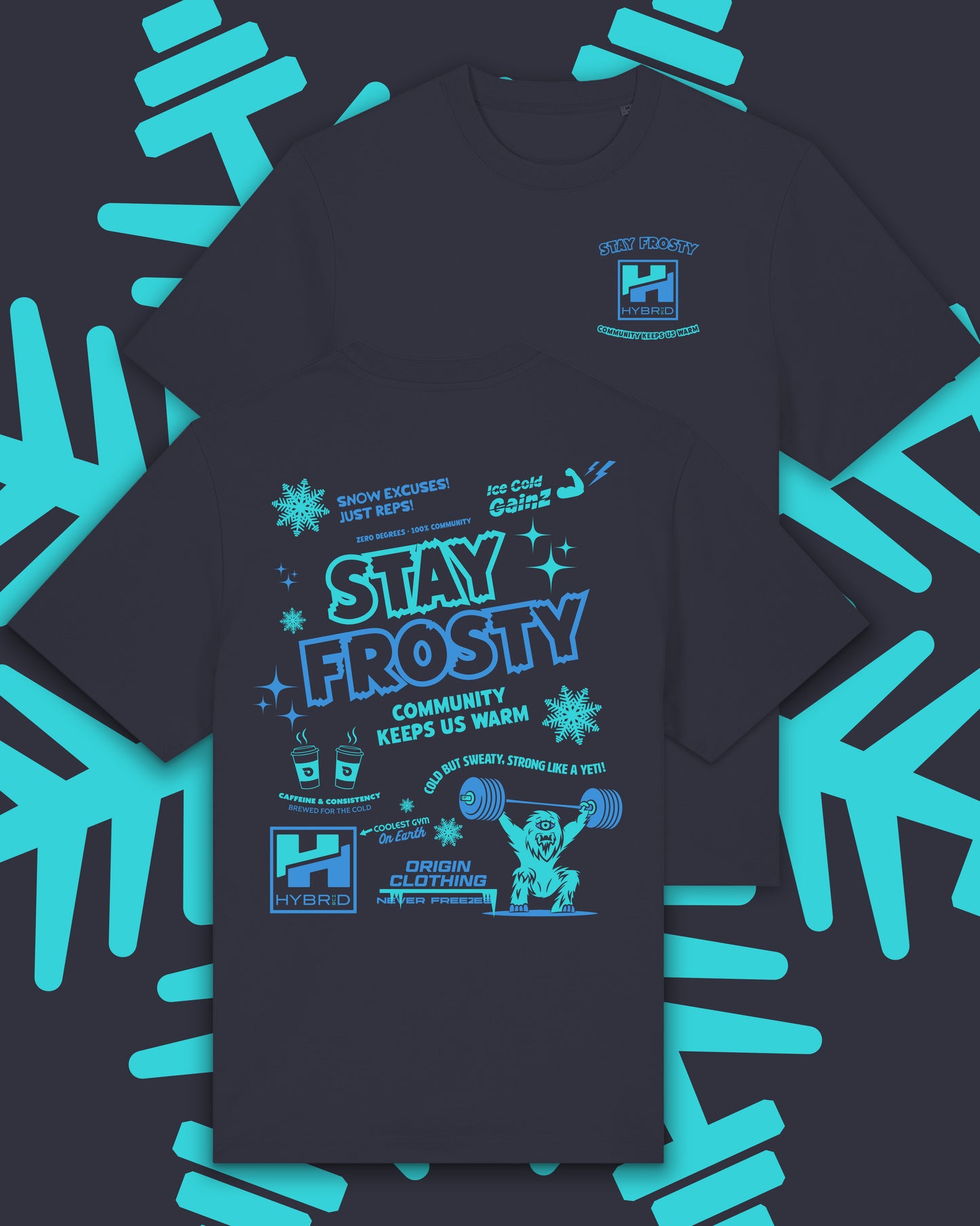 Hybrid Hub Winter ‘25 Oversize Tee