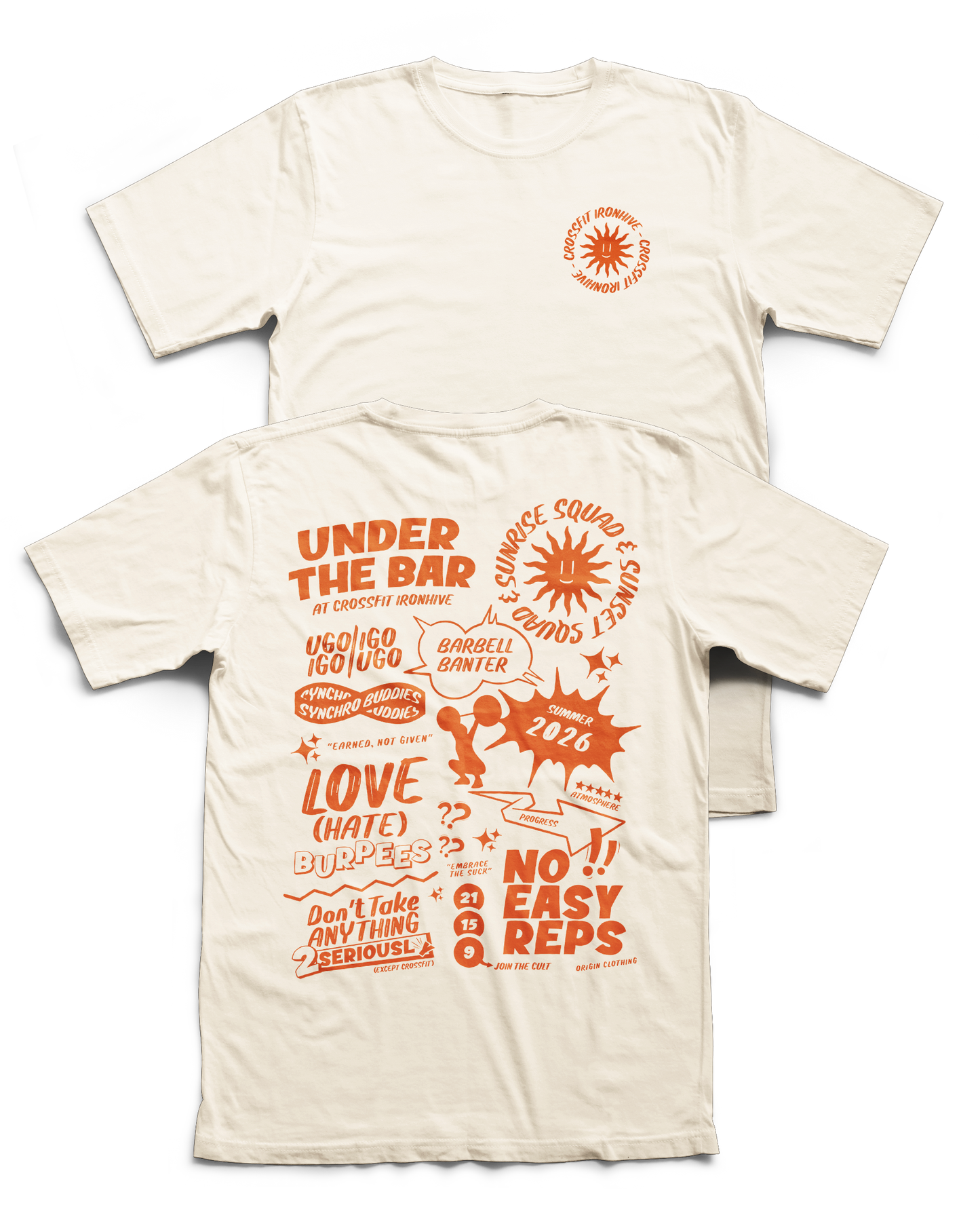 Ironhive Summer 26' Flex Oversize Lightweight Tee