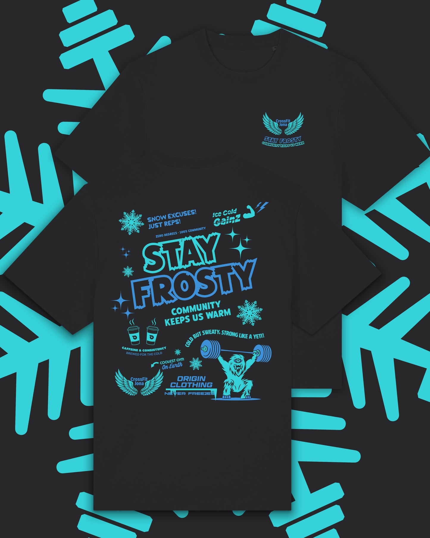 CrossFit Jona Winter ‘25 Oversize Tee