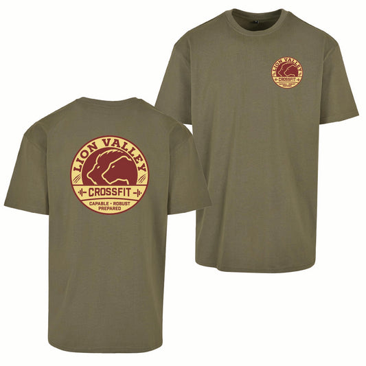 Lionvalley CrossFit Heavyweight Core Oversize Tee