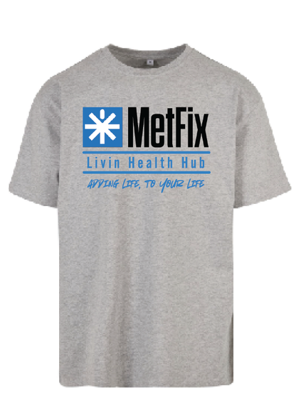 Metfix Livin Quote Core Oversize Tee