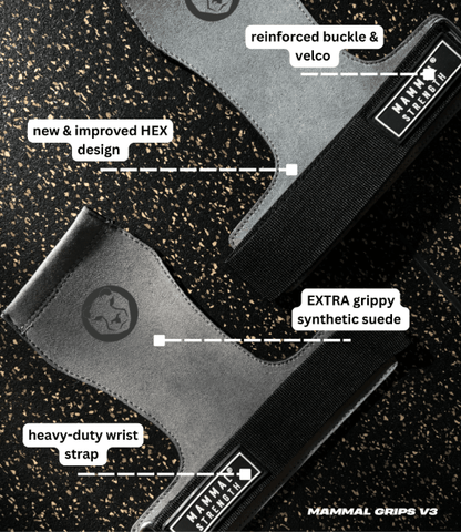 Gymnastic Hand Grips - Mammal Grips V3