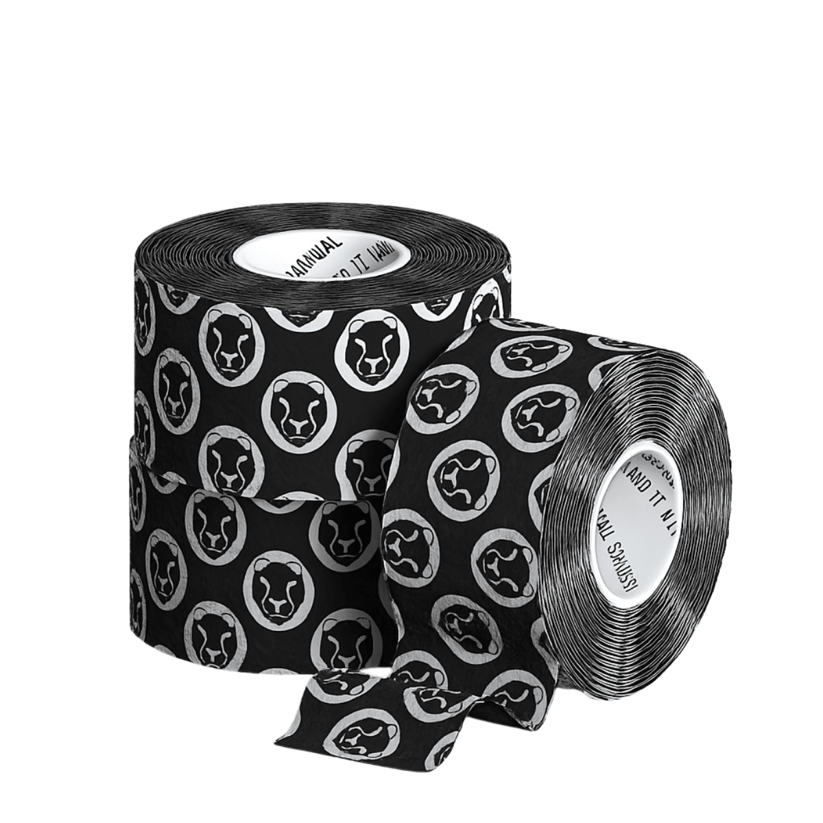 Mammal Tape 5-Metre Rolls - Thumb & Weightlifting Tape (3-Pack / Black / 2.0 Spec)