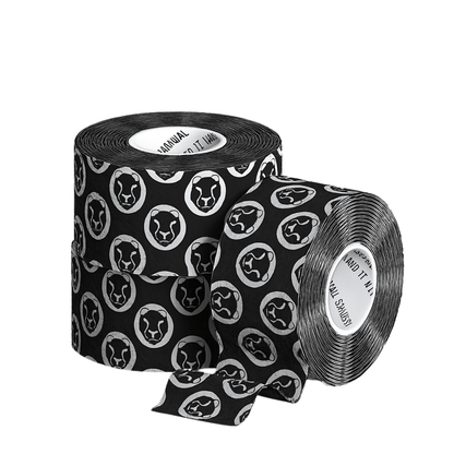 Mammal Tape 5-Metre Rolls - Thumb & Weightlifting Tape (3-Pack / Black / 2.0 Spec)