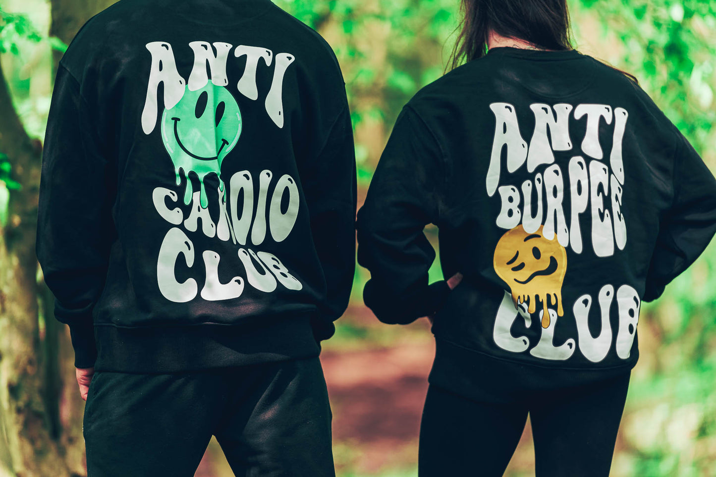 Anti Burpee Club Oversize Sweater