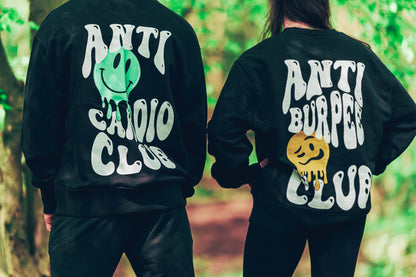 LAST CHANCE TO BUY Anti Burpee Club Oversize Sweater