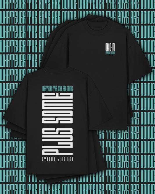 Plus Some Apex Oversize Tee Black