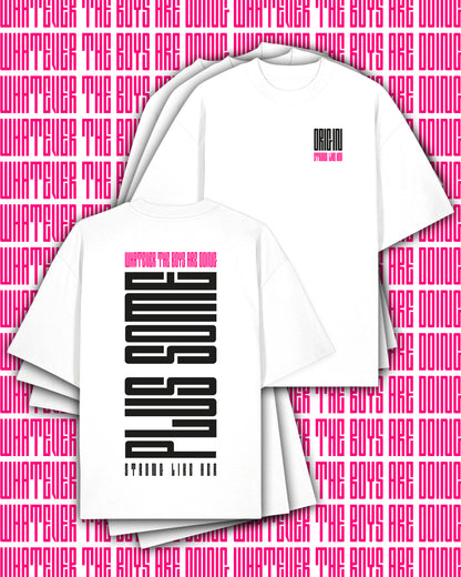 Plus Some Apex Oversize Tee White