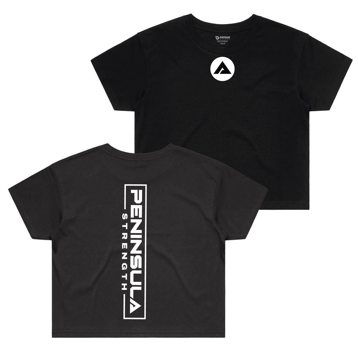 Peninsula Strength Staple Crop Tee - Black