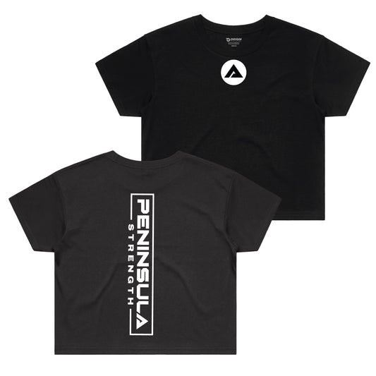 Peninsula Strength Staple Crop Tee - Black