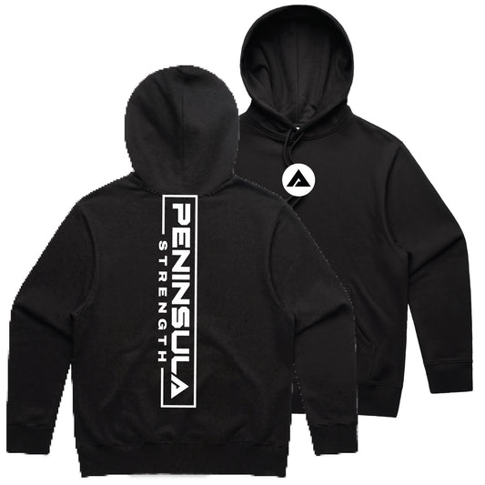 Peninsula Strength Staple Oversize Heavyweight Hoodie - Black