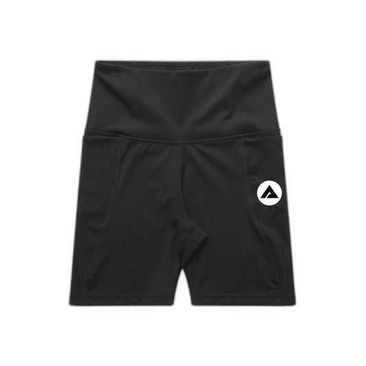 Peninsula Strength Staple Ladies 7in Shorts - Black