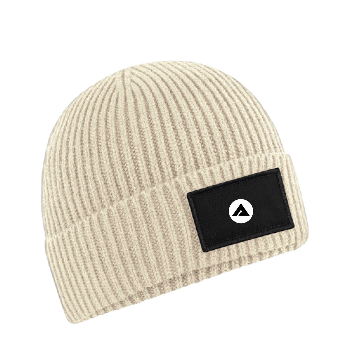 Peninsula Strength Surge Patch Beanie - Oatmeal