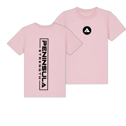 Peninsula Strength Kids Apex Classic Fit Tee - Cotton Pink